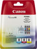 Canon 0621B030, Canon Tinten 0621B030 CLI-8 C M Y 3-farbig, 3 Stück