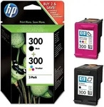 HP Tinten CN637EE 300 Doppelpack KCMY, 2 St&uuml;ck