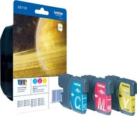 Brother LC-1100RBWBPDR, Brother Tinten LC-1100RBWBPDR Multipack CMY, 3 St&uuml;ck