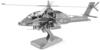 Boeing AH-64 Apache 3D Metall Bausatz 