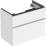 Geberit GE iCon Unterschrank f. WT, verk. Ausld. 74x61,5x41,6cm, wei&szlig; hgl/Gr.
