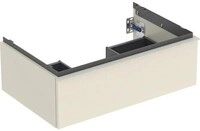 Geberit GE iCon Unterschrank f&uuml;r WT, 1 Schubl. 74x24,7x47,6cm, sandgrau