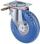 Bs Rollen Lenkrolle m.Festst.D.200mm Trgf.75kg m.Platte Rollenlager PU