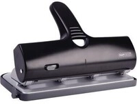 Rapesco Doppellocher ALU-40 1293 40Blatt 4fach-Lochung schwarz 124016290