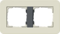 Gira Abdeckrahmen 2fach 0212427
