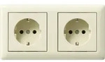 Gira Steckdose 2-fach verdr. 479301
