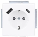 Busch-Jaeger SCHUKO Steckdose 20 EUCB2USBAC-884 2CKA002011A6310