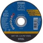 25 Stk. Pferd Tools Trennscheibe PSF STEEL D125x2,4mm ger.STA Bohr.22,23mm PFERD