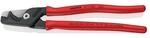 Knipex Kabelschere StepCut XL L.225mm Kopf br&uuml;n.Ku.-&Uuml;berzug Knipex-Werk