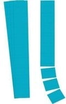 Ultradex Einsteckkarte Planrecord 140707 70x32mm blau 90 St./Pack. 153022250