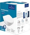 Villeroy & Boch VB Combi-Pack Architectura 4694CL 370x530mm Oval Wei&szlig; Alpin