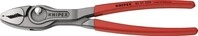 Knipex Frontgreifzange TwinGrip L&auml;nge 250mm Ku. &uuml;berzogen grau atramentiert