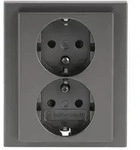Busch-Jaeger SCHUKO-Doppelsteckdose 202 EUJB-866