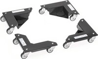 Fetra Transportroller Trgf.150kg TPE-Bereifung L177xB361mm Stahlbl.anthrazitgrau