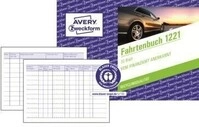 Avery Zweckform Fahrtenbuch 1221 A6 32Blatt 114007200