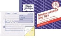 Avery Zweckform Ausgabebeleg 1755 DIN A6 SD 2x40Bl. 129231800