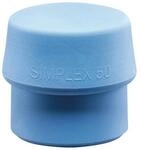Halder Schonhammerkopf SIMPLEX Kopf-&Oslash; 40mm TPE-soft blau weich 3201.040