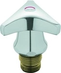 10 Stk. Grohe Oberteil 45969 mit Trecorn Griff Markierung rot 1/2Zoll chrom