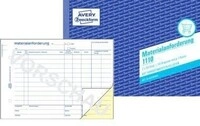 Avery Zweckform Materialanforderung 1110 DIN A5 2x50Bl. 114065700