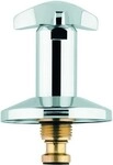 Grohe Oberteil 11501 f&uuml;r UP-Ventile Trecorn Griff Markierung blau 1/2Zoll chrom