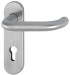 Hoppe Kurzschildgarnitur Paris E138/353KH VA F69 PZ rd Dr&uuml;ckergrt. 10721047