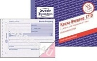 Avery Zweckform Kassa-Ausgangsbuch 1710 DIN A6 quer 2fach 114005000