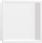 Hansgrohe Wandnische XtraStoris Original mit Rahmen 300x300x70mm mattwei&szlig;