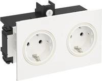 Rehau Steckdose 2-fach BRK 2STD rws 6121014