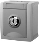 Panasonic Steckdose abschlie&szlig;bar 90591048-DE