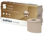 64 Stk. Satino Toilettenpapier PureSoft 66540 2-lag.64 RL &agrave; 250 Bl.=16000