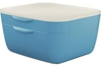 Leitz Schubladenbox Cosy 53570061 A4 PS 2Sch&uuml;be blau 127019650