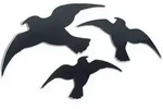 Windhager Vogel-Silhouette Easy Sticker 3 St.