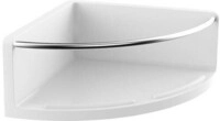 Emco EC Eckwandkorb round 00101 Eckma&szlig; 175 mm chr/weiss 434500101