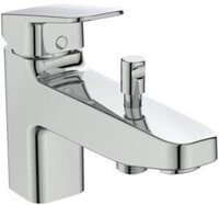 Ideal Standard IS Badearmatur Ceraplan f&uuml;r Wannenrand 47x196x146mm Chrom