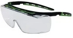 Pro Fit Schutzbrille Kubik EN 166 EN 170 B&uuml;gel schwarz/gr&uuml;n,Scheibe klar PC
