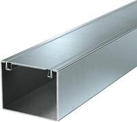 2 Mtr. OBO Bettermann Installationskanal Metall PLM D 0810 FS 7218008