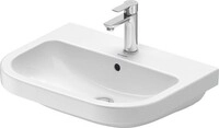 Duravit DU D-Code 2.0 Waschtisch, Wei&szlig; Hochglanz Rund 2398600000