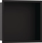 Hansgrohe Wandnische XtraStoris Original mit Rahmen 300x300x70mm mattschwarz