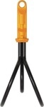 Fiskars Grubber OneClick 91mm 3 Zinken Karbonstahl 1080686