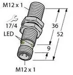 Turck Sensor BI4UEM12WDAP6XH1141