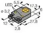 Turck Sensor BI3-Q06-AN6X2