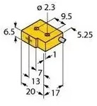 Turck Sensor BI1-Q6.5-AN6