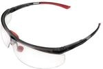Honeywell Schutzbrille Adaptec EN 166-1FT B&uuml;gel schwarz/rot,Scheibe klar