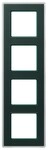 Jung Glasrahmen 4fach AV 584 GLM SG AV584GLMSG