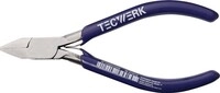 Tecwerk Elektronik-Seitenschneider L.115mm Facette ja spitz