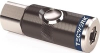 Tecwerk Druckknopf-Sicherheitskupplung DN 7,4,IG AluNBR Gew.G 1/4 Zoll 11,89mm