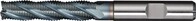 Tecwerk Schaftfr&auml;ser DIN 844 Typ HR D.20mm Einsatz-L.89mm HSS-Co5 TiCN Weldon