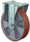 Bs Rollen Schwerlast-Bockrolle D.150mm Trgf.550kg Gu&szlig;-PU 135mm 110mm
