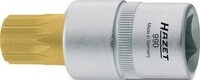 Hazet Steckschl&uuml;sseleinsatz 990-5 1/2 Zoll Innen-Vielzahn M5 L.52mm HAZET
