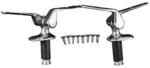 Duravit DU Scharnierpaar zu WC-Sitz 1930 chrom, bis Oktober 2003 0061081000